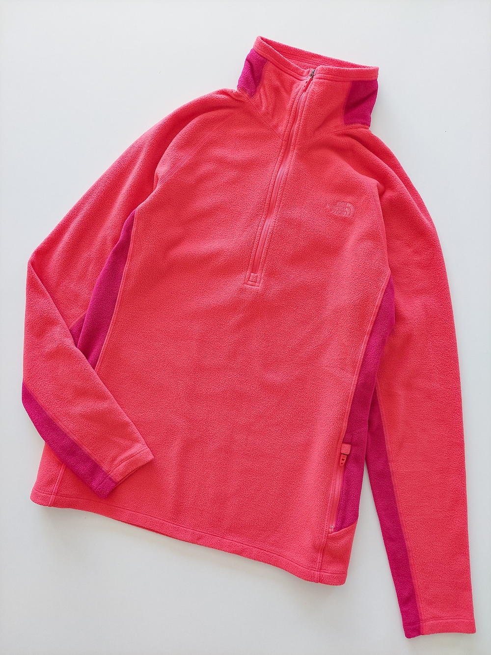 The North Face Women's S-M Fleece Pullover Half-Zip Sweater Long Sleeve